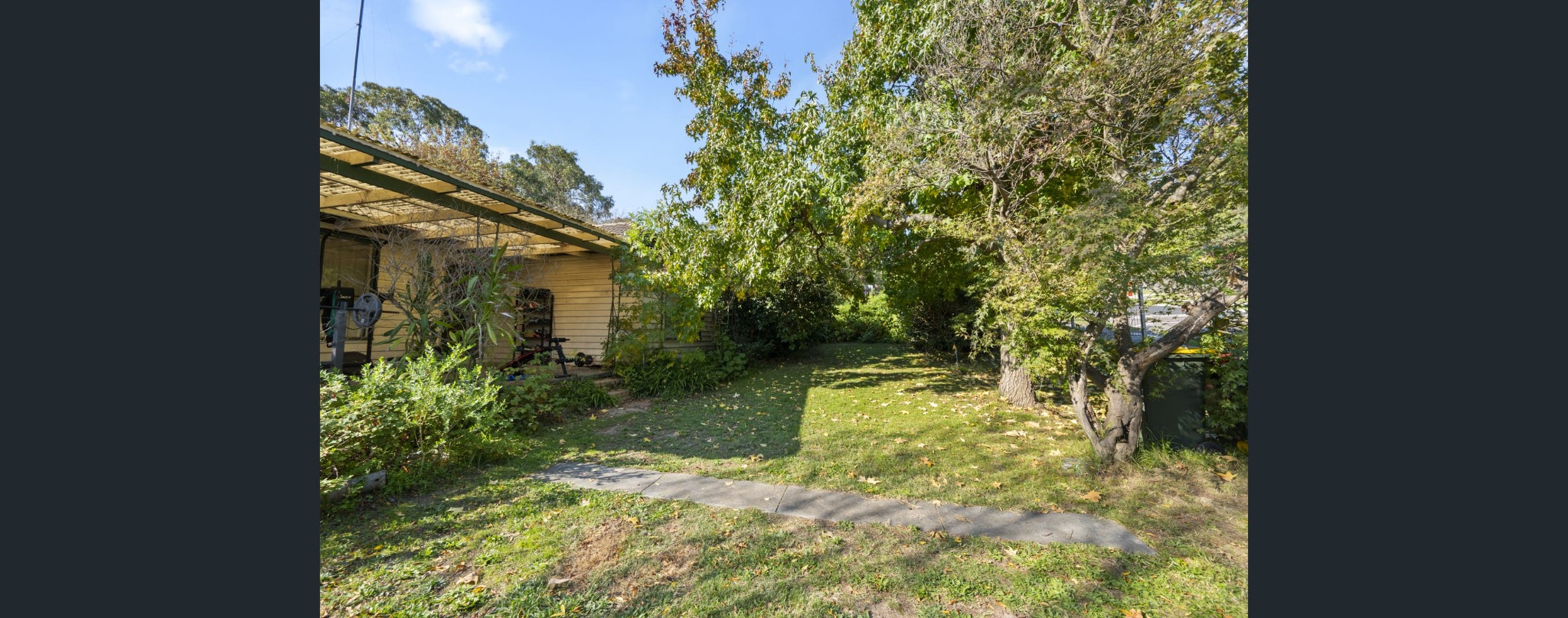 Garden and yard at 45 Luck Street, Eltham